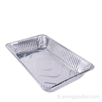 Moule en papier d&#39;aluminium rectangle pleine grandeur de 9700 ml